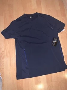 Koi lite force Healthcare Medical Scrub Top Navy Size L - Picture 1 of 7