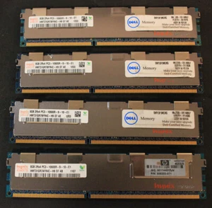 SK Hynix 32 GB (4x 8 GB) ECC DDR3-1333 HP Proliant SL2x170z G6 Gen6 Serveur RAM - Photo 1/2