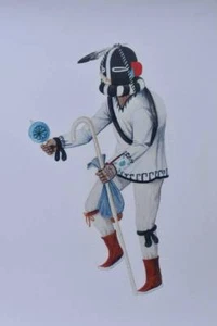 Impresión Hopi Kachina 13 arte suroeste - Imagen 1 de 1