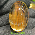Top Natural Golden Hair Rutilated Titanium Crystal Pendant Healing 1Pc,Hw6