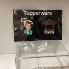 New Tupperware Exlusive Enamel Pins Brownie Wise Consultant Award