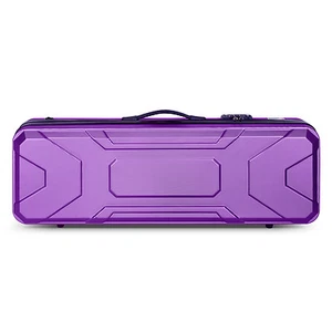 Estuche rígido para violín oblongo Crossrock CRA420VF, ABS moldeado, 5 colores, tamaño 4/4 - Imagen 1 de 59