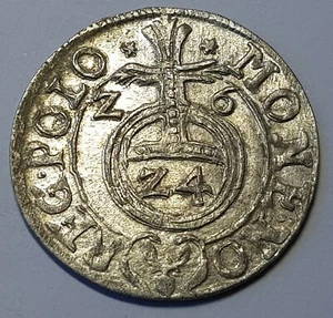 Poland 1626 Sigmund III 3 Polker Silver Coin Lot 1 - Picture 1 of 4