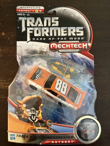 Transformers Track Battle Roadbuster Dark Of The Moon Deluxe Class Hasbro Gold Cover