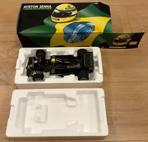 Minichamps Ayrton Senna 1/18 Scale 540 851812 - Lotus Renault 97T * RARE * - Picture 1 of 12