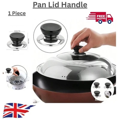 Pan Lid Handle Replacement Universal Pot Hand Grip Knob Cover Kitchen Cookware - Image 1 of 4
