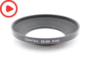 Adaptador de campana Contax genuino de 55 mm a 86 mm anillo 55/86 de Japón [E... - Imagen 1 de 10