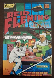 Reid Fleming #2 Eclipse Comic Book March 1987, NEAR MINT!! - Picture 1 of 5