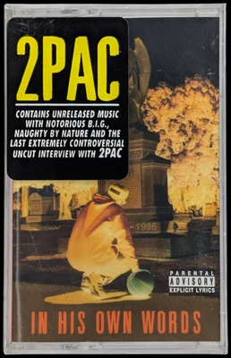 SEALED, 2Pac - In His Own Words MR 8807-4, 1st edition, Audio Cassette, US, 1998 - Image 1 of 4