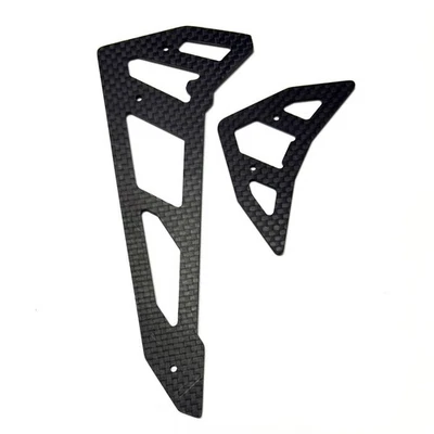 ALZRC 500 Carbon Fiber Vertical and Horizontal Wings for Align 500 RC Helicopter - Image 1 of 3