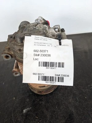 Компрессор переменного тока 4 цилиндра VIN 1 8-значный Mpi подходит для 11-13 SORENTO 1165471 - Изображение 1 из 4