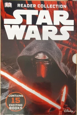 DK Star Wars 15 Reading Books BoxSet Stages 1 2 &3 Reader Collection - Image 1 of 4