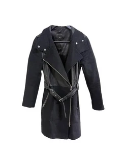 Mackage Dale Wool & Leather Coat size XS - Picture 1 of 12