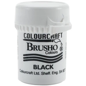 Brusho Crystal Colour 15g - Schwarz BRB12-BK - Bild 1 von 2