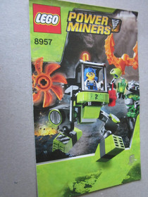 Lego Power Miners 8957 Building Instructions Instruction
