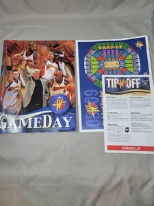 Golden State Warriors game day program February 22nd 2008 Vs Hawks - Picture 1 of 9