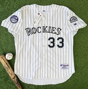 Larry Walker Autographed Signed Colorado Rockies 2002 Authentic Baseball Jersey - Picture 1 of 10