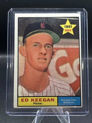 1961 Topps #248 - Ed Keegan ROOKIE RC - Kansas City Athletics - Image 1 of 2