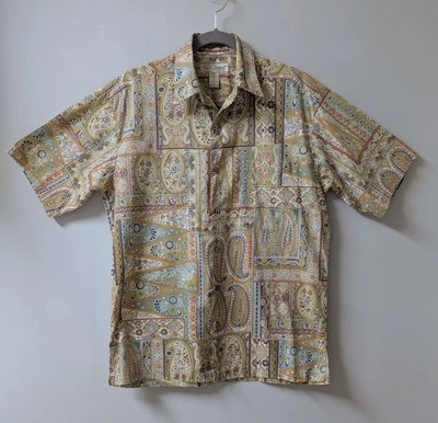 Camisa de césped de algodón cachemir para hombre Tori Richard tela importada Honolulu EE. UU. S Foto 1 de 4