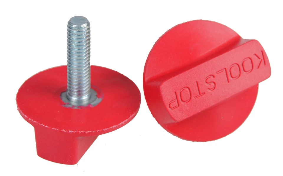 KOOL STOP Intl'l Old School BMX aletas bicicleta pastillas freno recargas (par) - rojo Foto 1 de 1