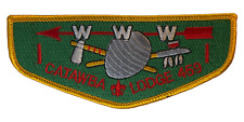 Catawba Lodge 459 Mecklenburg County Council NC S Flap Gold Bdr (Z1032)