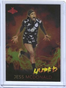 2023 PARKSIDE NWSL VOLUME 1 HYPED JESS MCDONALD #6 RACING LOUISVILLE FC