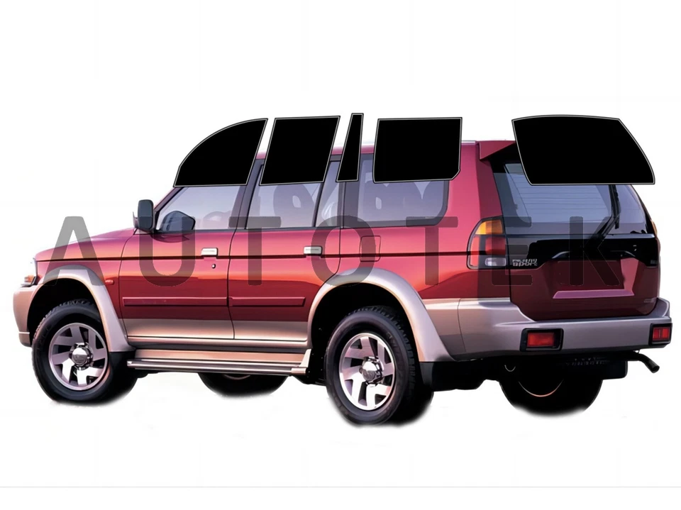 Película de ventana precortada para todos los lados para Mitsubishi Montero Sport 2000-2004 tinte de vidrio Foto 1 de 4