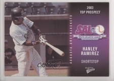 2003 MultiAd Sports South Atlantic League Top Prospects Hanley Ramirez #23