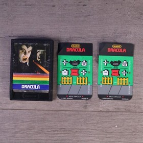 Dracula (Intellivision 1983) W/ Overlays