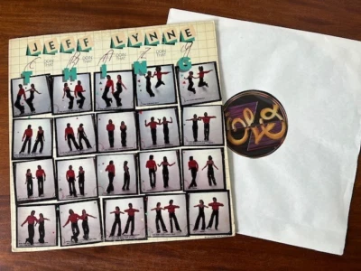 Jeff Lynne 2 Vinyl Lot, ELO New World Record (NO COVER) + Doin' That Crazy Thing - Image 1 of 4