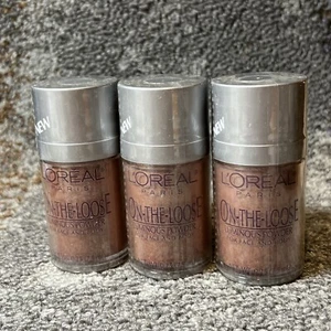 x3 L'Oreal On-the-Loose Luminous Powder for Face and Body ~SIMMER ~ Sealed - Picture 1 of 3