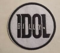 EMBROIDERED BILLY SQUIER ROCK BAND PATCH 