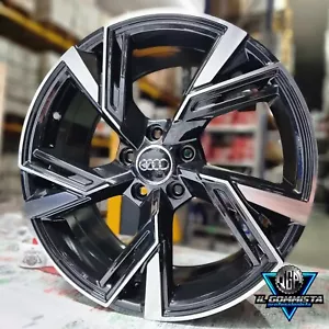 RS6 KIT 4 Cerchi In Lega 17" Compatibili con Audi A3 A4 Q2 Q3 Q5 e-Tron S-line - Imagen 1 de 6