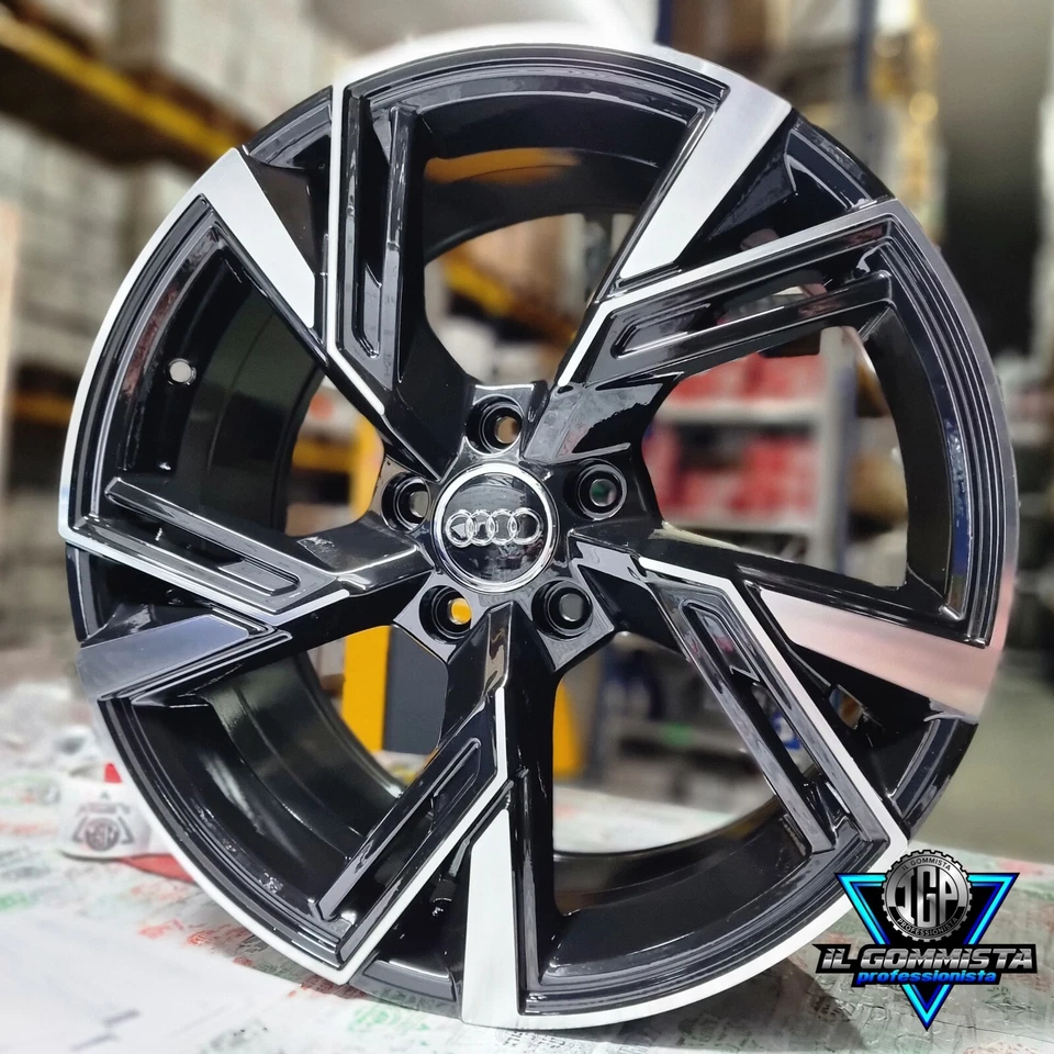 RS6 KIT 4 Cerchi In Lega 17" Compatibili con Audi A3 A4 Q2 Q3 Q5 e-Tron S-line - Imagen 1 de 4