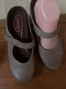 Klogs Joey Clog Shoe Womens Sz 10 M Beige Leather Slip On Mary Jane Comfort . - Picture 1 of 5