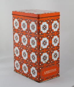COLA-CAO Antigua Caja de Hojalata APERITIVOS Juegos Olimpicos Munich 1972 RARA - Imagen 1 de 6