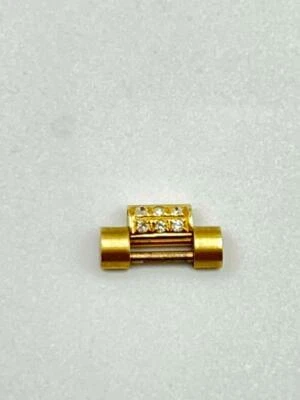 Custom 18K Watch Band Link 10mm Rolex Ladies President 6917 69178 69288 69138 - Image 1 of 4