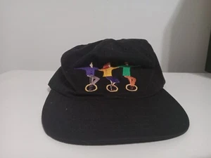 Cyrk Circus 2000 - Embroidered Unicycle Hat Cap Strap Back Poland Circus Polish - Picture 1 of 6