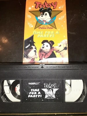 Toby Terrier And His Video Pals Time For A Party (VHS, 1993)  - Image 1 of 4