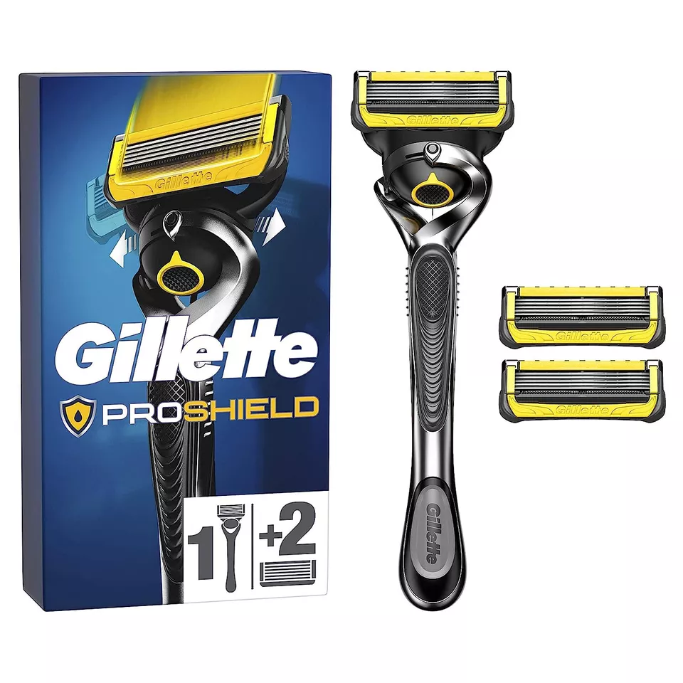 Gillette Proshield Rasierer mit insgesamt 3 Klingen - Bild 1 von 1
