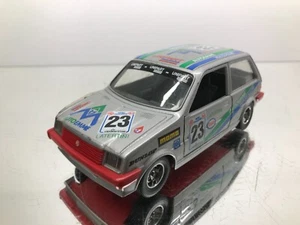 BBURAGO 0194 MINI METRO CHALLENGE #23 -SILVER 1:24- GOOD - B9 - Picture 1 of 7