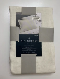 100% Leinen Kissen Sham Fieldcrest - Standard - hellelfenbein - Bild 1 von 7