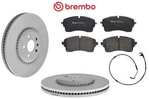 BREMBO BRAKE DISCS PADS SET FRONT FOR RANGE ROVER EVOQUE 19- P300e D200 - Picture 1 of 6