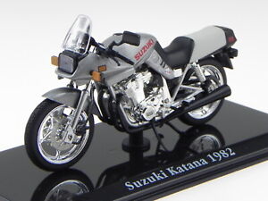 Suzuki Katana 1982 ClassicSuperbike moto Modell 4658122 Atlas 1:24