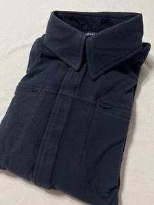 Camisa de lana LANDS' END Snap-Front Thermacheck marina marina para hombre talla L ¡nueva con etiquetas! - Imagen 1 de 21
