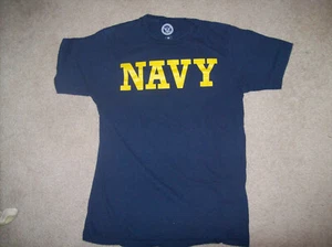 vtg NAVY T-SHIRT Size M 1990s? united states navy MILITARY - Imagen 1 de 3