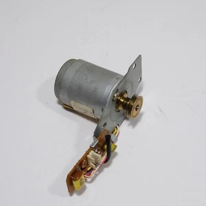 SANKYO motor 557815 12 VDC with 9.4 mm Flat and 18.8mm square belt pulley +tach - Picture 1 of 7