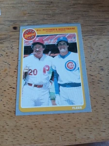 Fleer Schmidt & Sandberg N.L. 1985 Brocca Incubo #630 Phillies & Cubs quasi nuovo - Foto 1 di 8