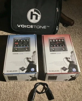 TC-HELICON VOICETONE CREATE + CORRECT  2 x Vocal pedals Stage Studio - Image 1 of 4