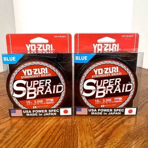 Menge 2 ~ Yo Zuri Duel P.E Linie Super Braid 300YDS 10Lbs (0,15mm) blau R1264-B - Bild 1 von 4